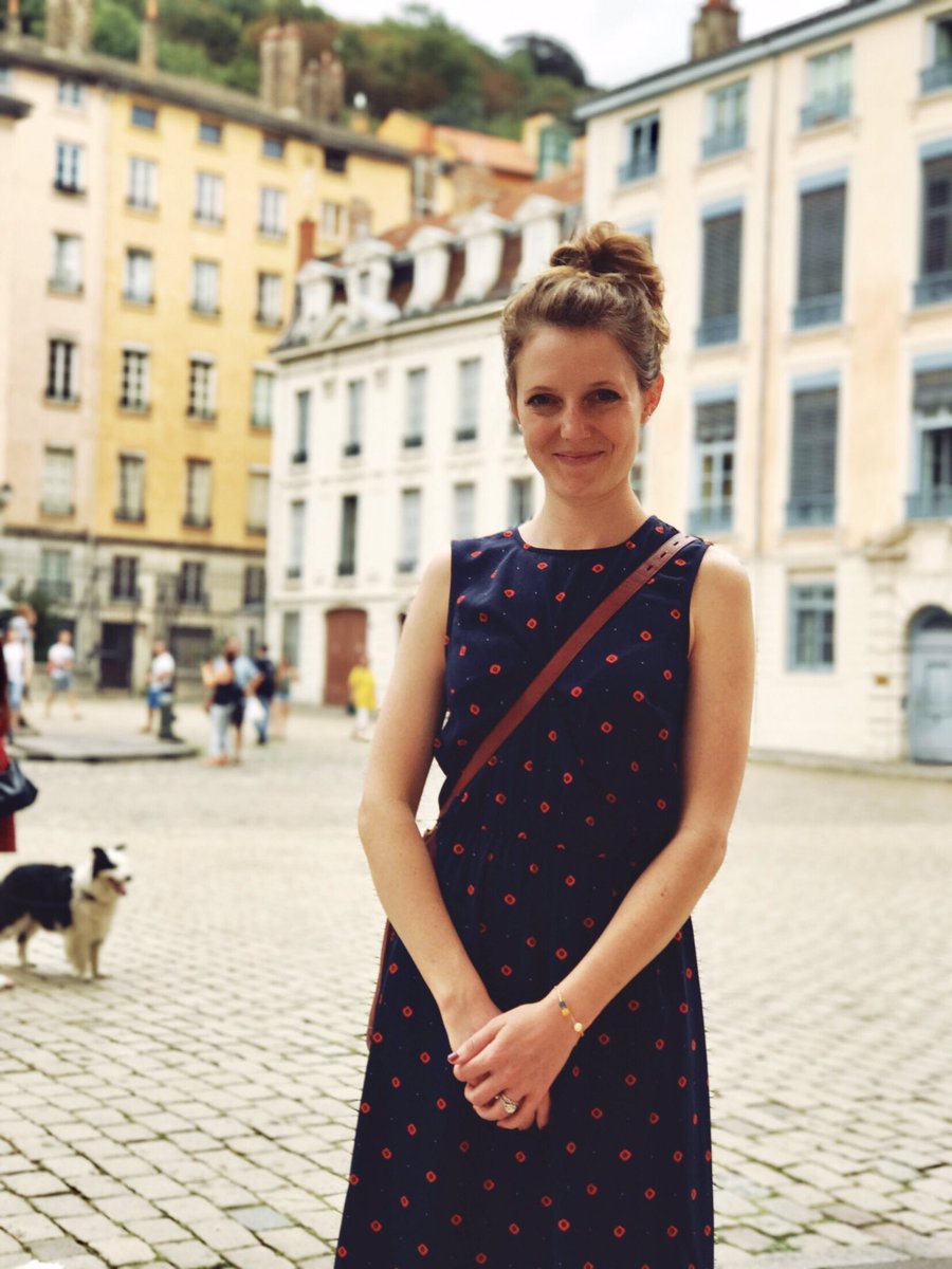 My lovely wife in Lyon! The new brand has made it across the Atlanic. #anewday #targetstyle #france #belle @tracyacurry1 @VML_T1819