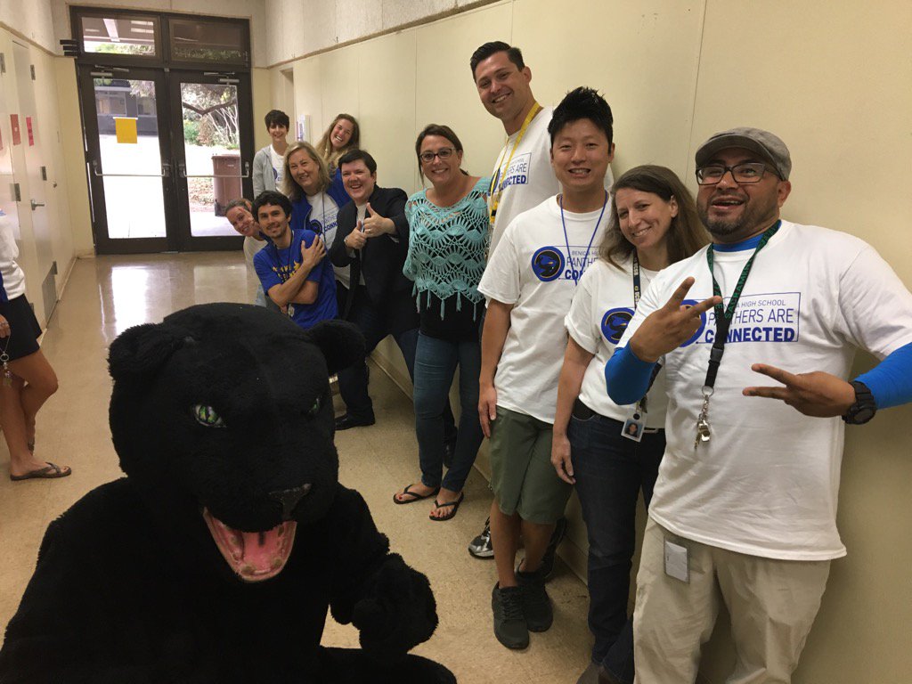 Welcome new <a href="/BeniciaHighBHS/">Benicia High School</a> Panther staff members. #PanthersAreConnected  <a href="/BHSMissK/">Brianna Kleinschmidt</a> @SThompsonEdTech <a href="/KateColeBUSD/">Kathrine Cole</a>