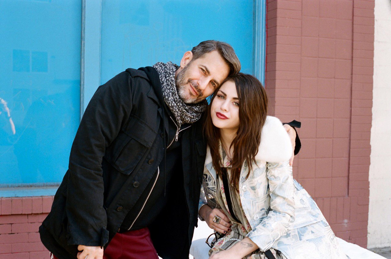Happy birthday to our friend and muse, the star of our Marc Jacobs Spring \17 ad campaign, Frances Bean Cobain 