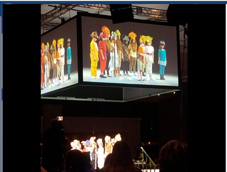 CSUSAhq's tweet photo. Can you feel the love with Iredell Charter Academy's "Lion King" performance? #CSUSASummit https://t.co/uBvPL9WCVP