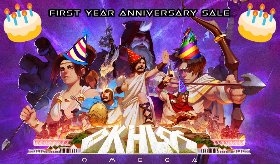 Celebrate the one year anniversary of <a href="/Okhlos/">Okhlos</a> with 60% off on Steam! Congrats @CPMstudio! store.steampowered.com/app/400180/Okh…