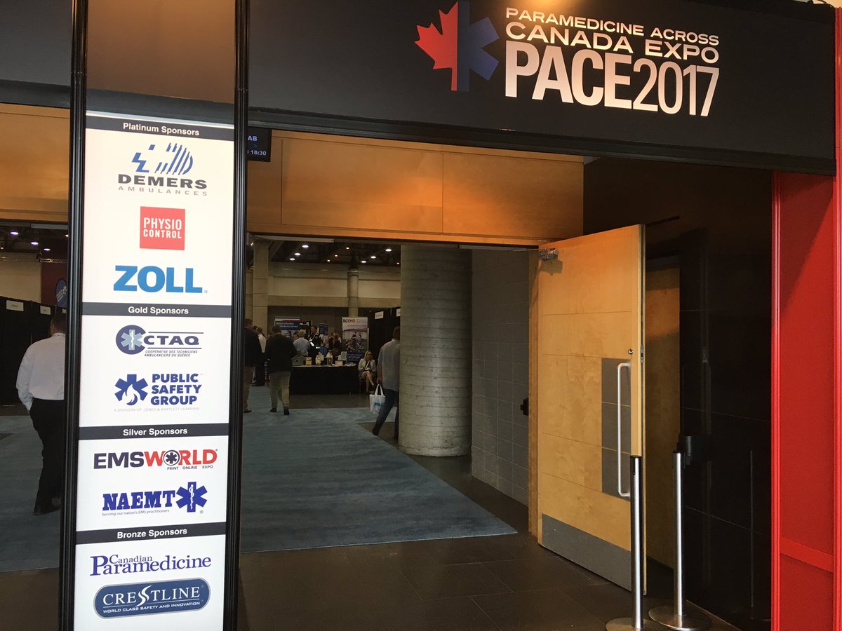 EMSWorldOFCL's tweet image. EMS World is proud to sponsor #PACE2017 in beautiful Quebec City alongside our international partners @PAC_Expo @NAEMT_