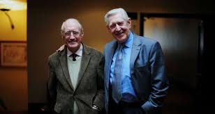 Cork mourns the passing of Ml Twomey - Cha &amp; Miah It is still thought  Cha and Miah are the 2 guys looking up at <a href="/Corkcoco/">Cork County Council</a> #LoveCork