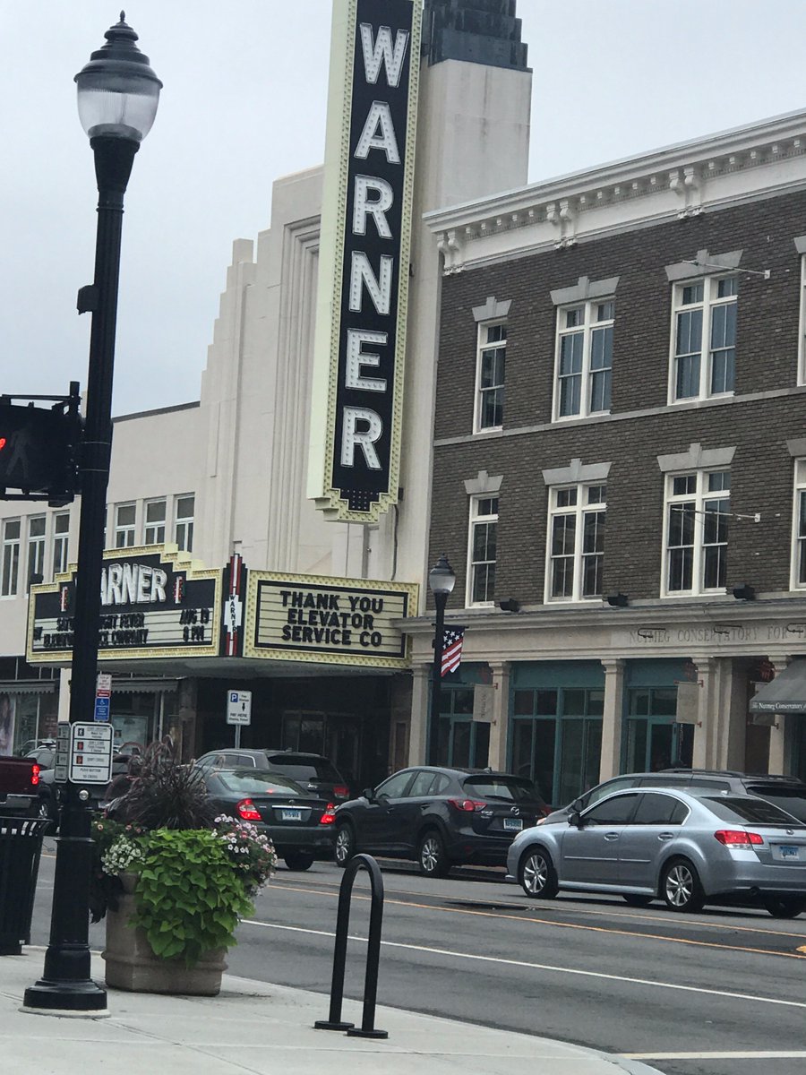ElevatorServCo's tweet photo. We love the @WarnerCT ! They opened their doors in 1931. They educate and provide live performances for the community #community #torrington https://t.co/v4qHYaFBPk