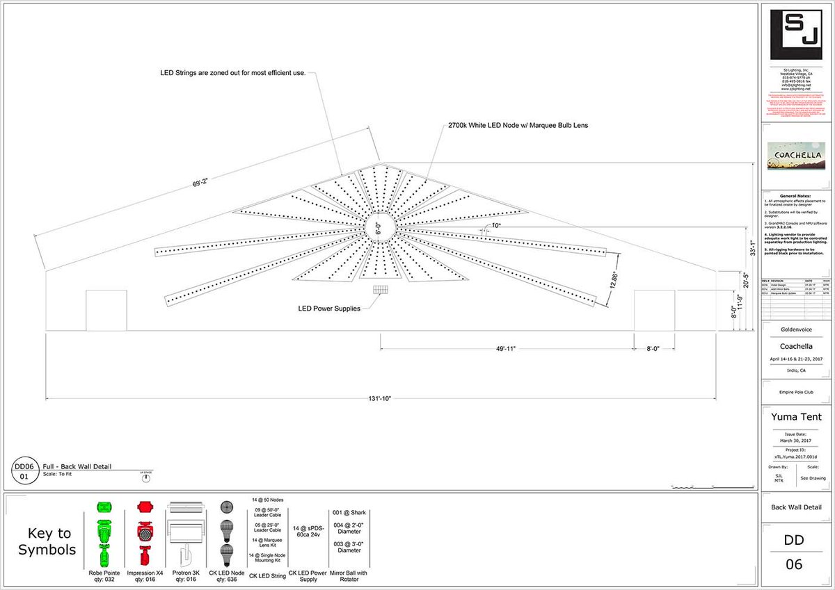 livedesignmag's tweet image. Check out these #lightingplot from Steve Lieberman for his #lightingdesign in Yuma Tent at #Coachella2017 goo.gl/n2v1uF