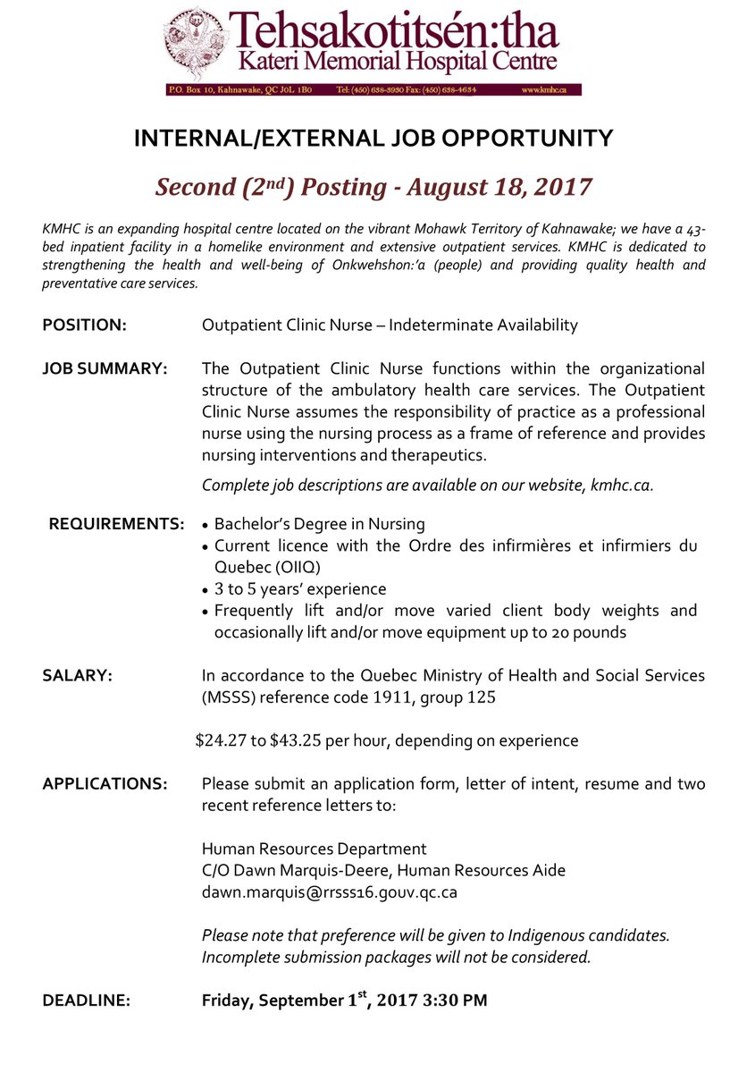 KateriHosp's tweet photo. *Second Posting* For a complete job description, visit https://t.co/Pg8Y131MYX https://t.co/4elGmGlJ31