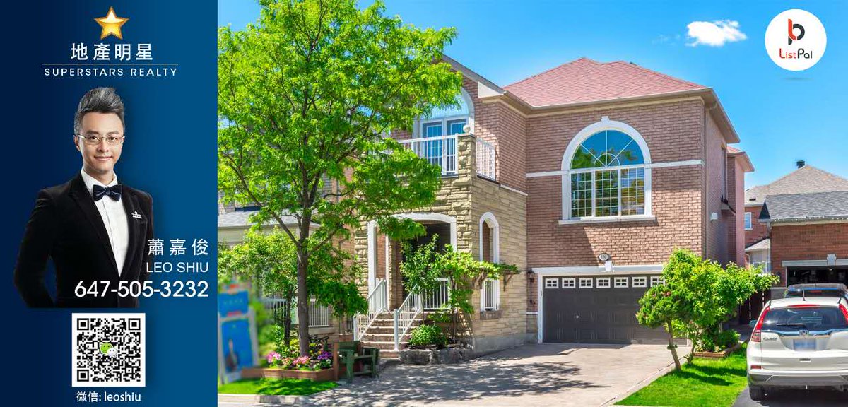 FreejadeLi's tweet photo. Superstars Realty Leo Shiu’s Listing: 136 Santa Maria, Vaughan. 4 bedrooms detached. Price: $1,080,000! Call 6475053232 Leo.#listpal https://t.co/sLAClKxqA6