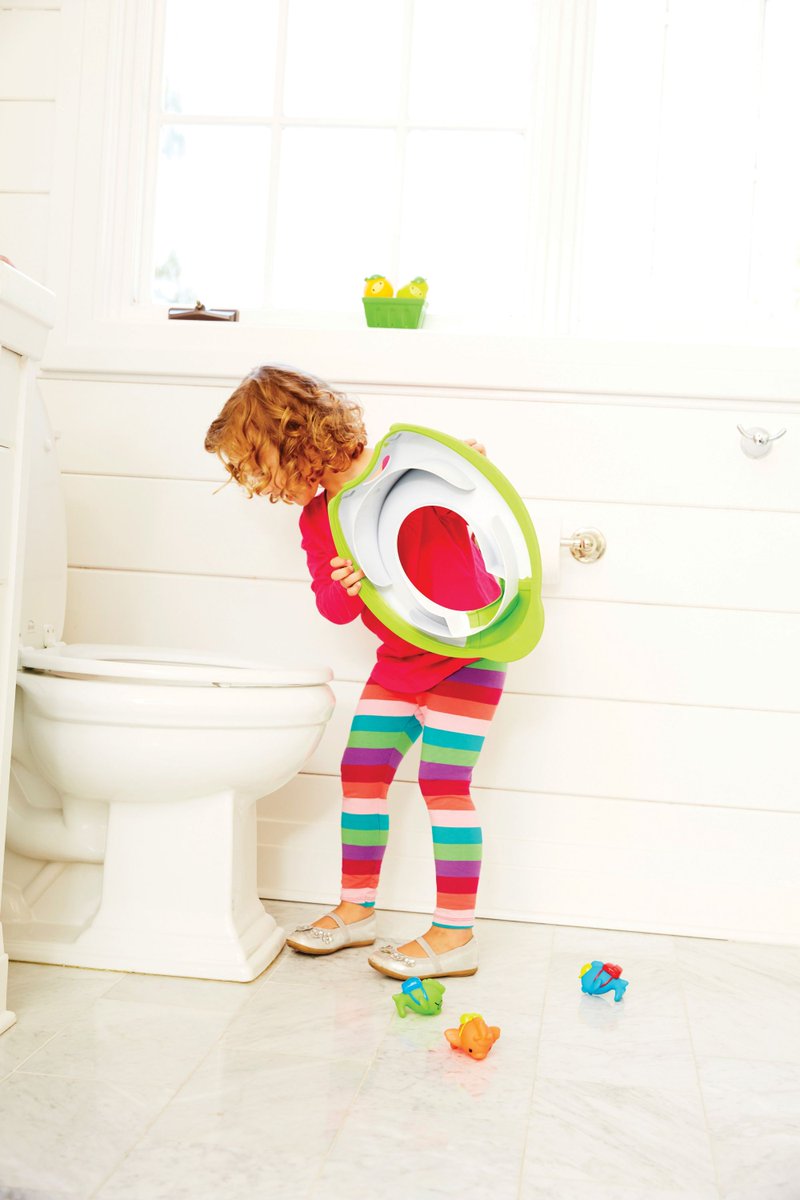 Potty-training? Our Grip Potty Seat is contoured to hold your child securely in place! Rated 5* on @Argos socsi.in/yn72o