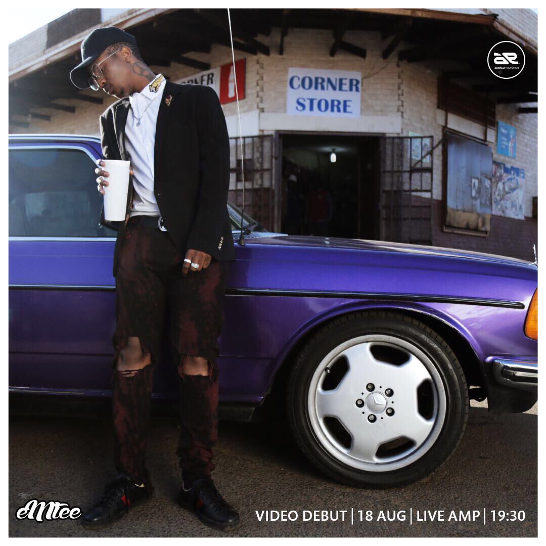 Terryenhle's tweet image. #AmbitiouzFridays is bringing all the fire...Tonight catch @EmteeSA #CornerStoreVideo youtu.be/YVuzNafL91g