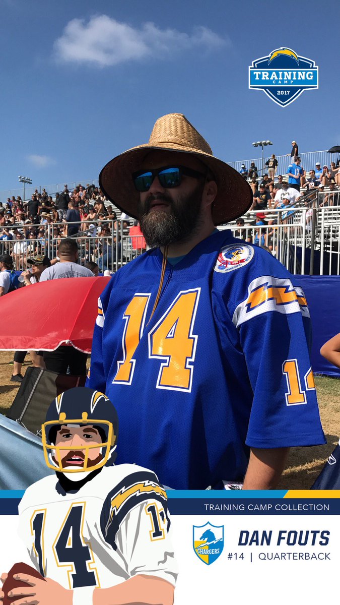 dan fouts chargers jersey