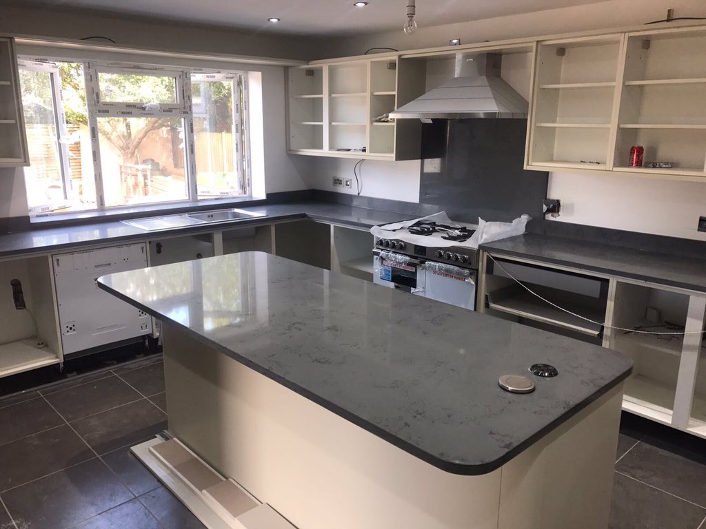 Grey marfil of surfacestone quartz range #surfacestoneuk#0121 4483036#