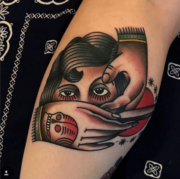 HandofGloryTat2's tweet photo. Alexsey Tol (alextol@gmail.com) did some great work on our girl Lauren yesterday! Come check out his work at the shop 🖤   Prices start @ 150 https://t.co/MBfP65pdg6