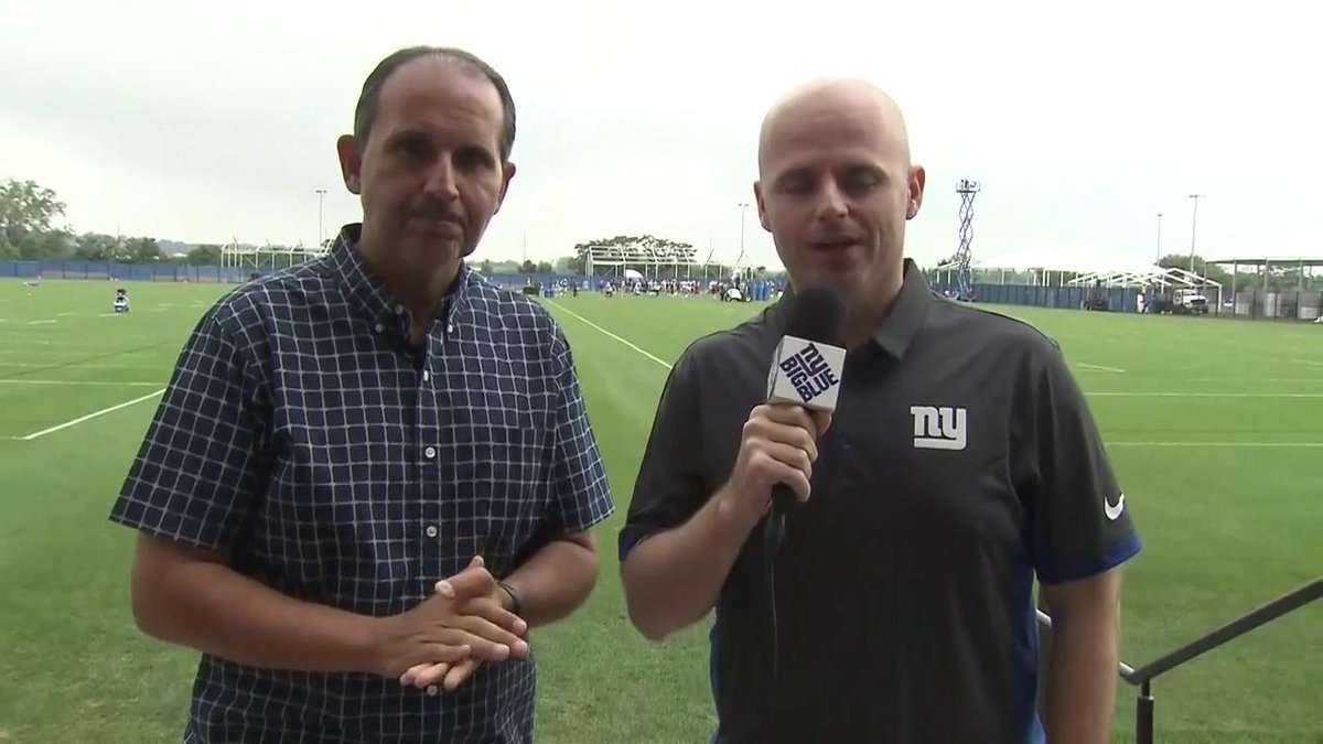 Friday's #NYGiants practice is wrapping up. @GiantsWFAN and @Schmeelk have the latest updates! https://t.co/eyrwqsSzr5