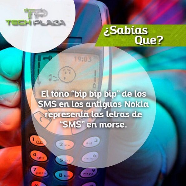 Techplazave's tweet photo. ¿Lo sabías? ¡Como olvidar el clásico Nokia!
Visítanos de lunes a domingo de 10am a 7pm, ¡te esperamos!
#caracas #tecnologia #venezuela https://t.co/s7S1xVdm83