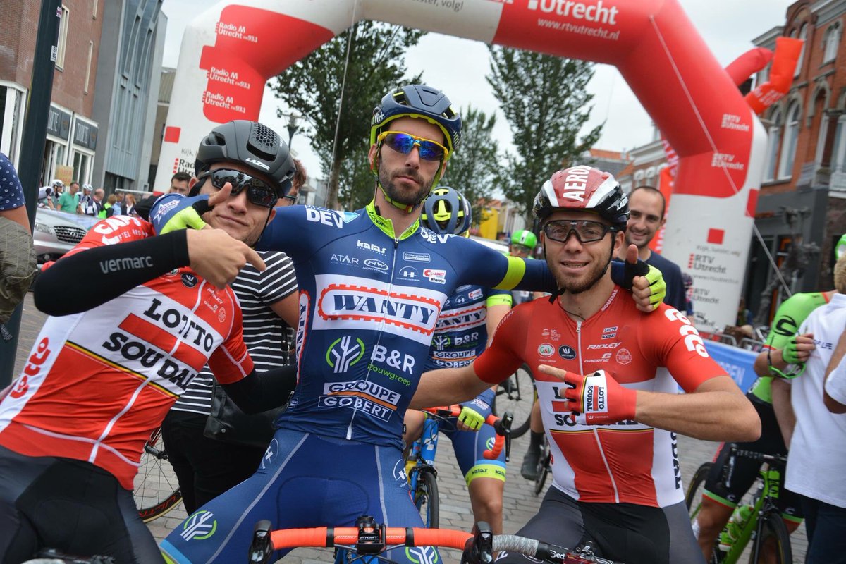 De halve Zjimmie crew aan de start <a href="/vdaal_vdaal/">Veenendaal-Veenendaal</a> knappe 5 plaats van Zjimmie "Zoef" #juuuu #Zjimmies