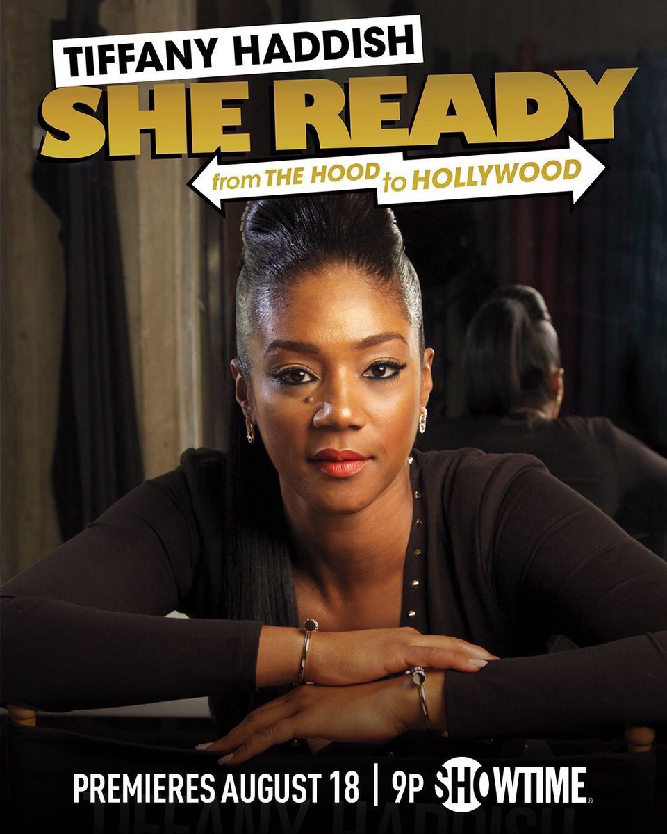 NICHELLEMURDOCK's tweet photo. @TiffanyHaddish is on fire!!!๐ฅ๐ฅ #SheReady premiers TONIGHT @showtime 9pm TUNE IN!!#shebeenready #yougogirl #amustsee ๐๐พ๐๐พ๐๐พ https://t.co/z19Bv4CiG1