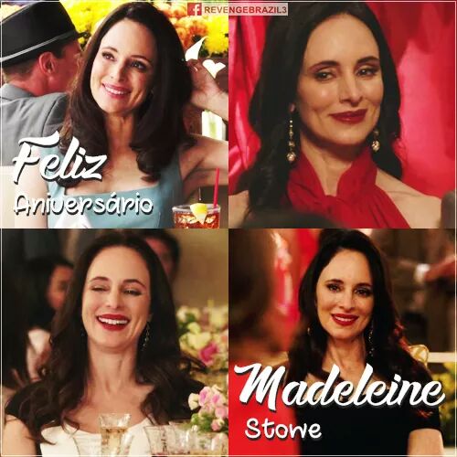 Happy Birthday Madeleine Stowe      Queen of the Hamptons Victoria Grayson. 