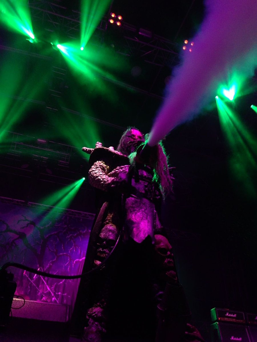 LORDIOFFICIAL's tweet photo. CZECH REPUBLIC!  #RockHeart! That was the hottest show we ever had in Lordistory! Photo: Jessica Love https://t.co/bg8ue0tYYb