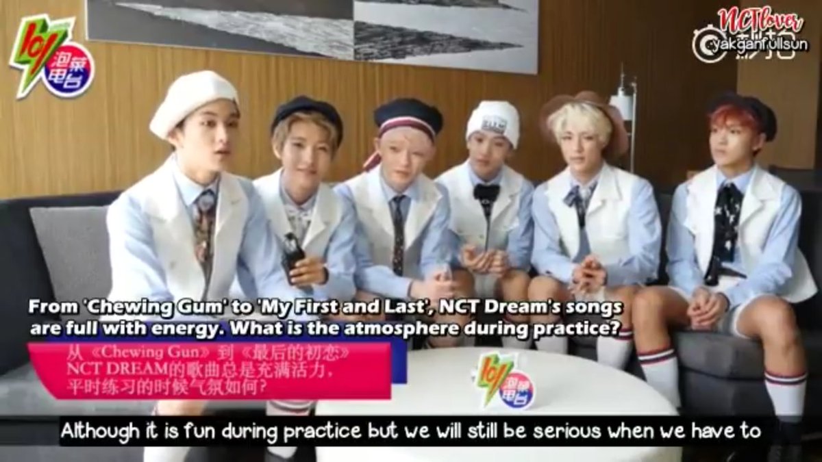 NCTEngsubs's tweet photo. [ENGSUB] 170817 DongGan 101 Kimchi Station #NCTDream Interview || by; @yakganfullsun @nctlover25 --- YT: https://t.co/nhyGOTyJvI https://t.co/rCsmGEAjNe