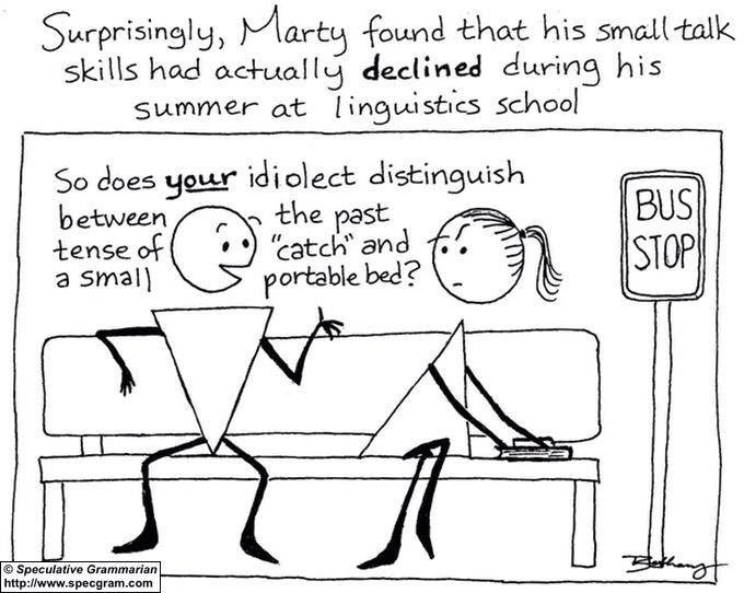 BookishLex's tweet image. #linguistproblems