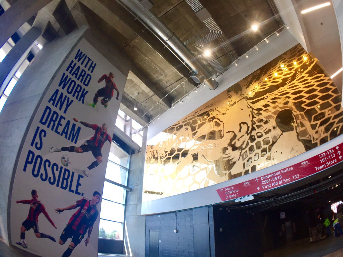 MBStadium's tweet photo. The beautiful game coming to life in our beautiful stadium 🙌

#UnitedAndConquer #MBStadium https://t.co/yhGU9v6K08
