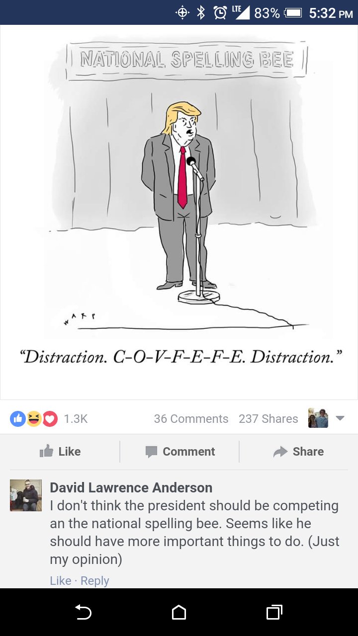 Happy birthday to my roommate David Anderson, who never understands New Yorker cartoons. 