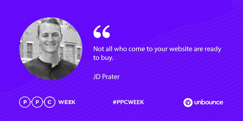 unbounce's tweet photo. We have one more webinar to go for #PPCWeek! Today is all about tracking conversions so register at https://t.co/kbqDTrMGoX to get the goods https://t.co/M9q7nmhp2I