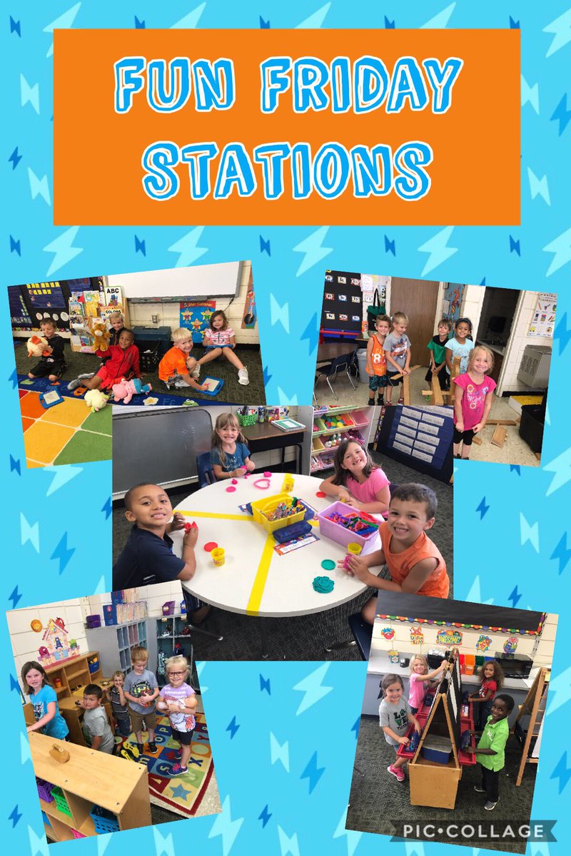 MrsCollinsKdg's tweet photo. Loving our first "Fun Friday Stations!" π #MonsterManagement https://t.co/O5CnEaOazm