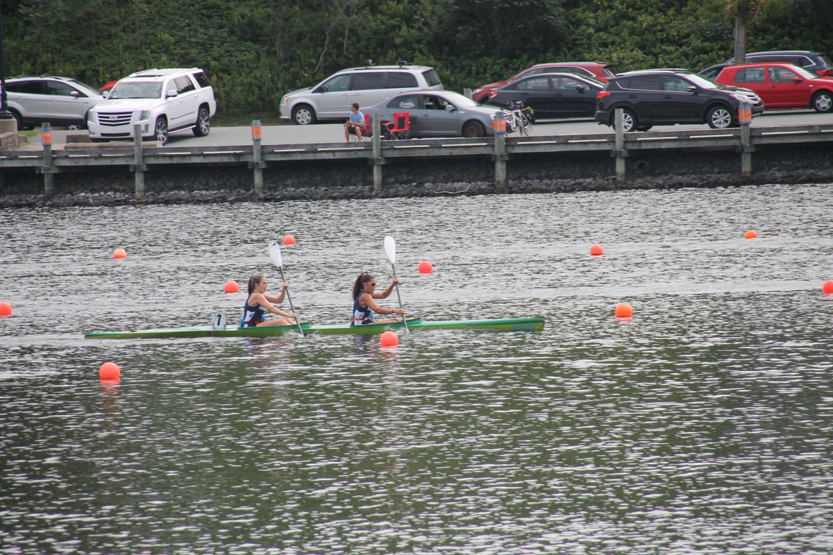 lornabman's tweet photo. In the swim off season, these 2 @HfxTrojans girls just raced a K2 1000m! #swimgirls #paddlegirls #readytoswimfast https://t.co/6ZfbKveD05