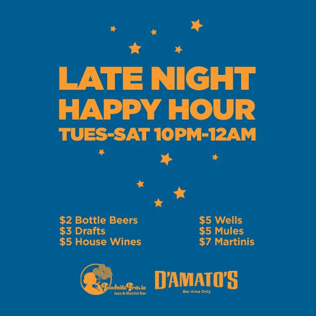 MikeAnthonyEnt's tweet image. This weekend #GetLoose 💃🕺 with our #LateNightHappyHour and #nightlife. See you Saturday at 10:30!