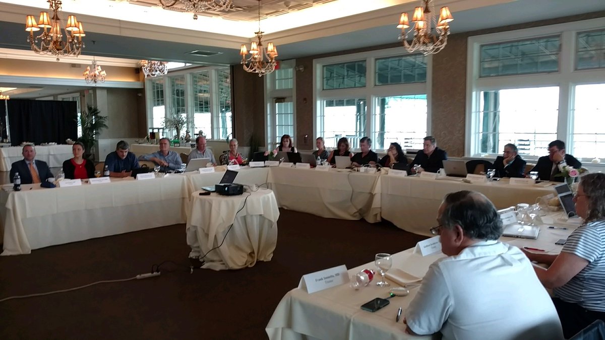 NJAFP's tweet photo. #NJAFP board discussing how high performing boards get there. https://t.co/fXH3siy21B
