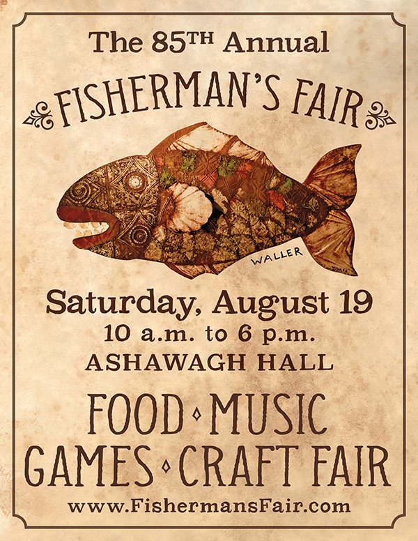 SaundersRE's tweet photo. The 85th annual fisherman's fair is tomorrow at @AshawaghHall! Farmers market, craft fair, &amp; music! We can't wait https://t.co/znhZ66l1nZ https://t.co/UZ4DB5rfOL