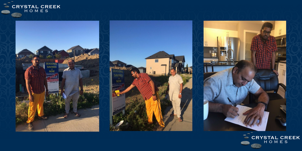 Congratulations to Karamjit and his family on the purchase of their first home in beautiful Aspen Trails in Sherwood Park!