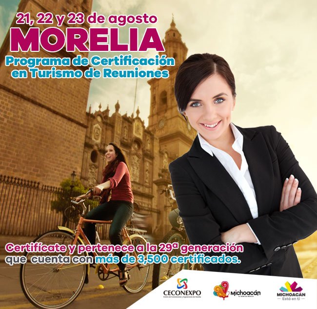 CEDPI_Mich's tweet photo. ¡Certifícate en la industria de reuniones este 21, 22 y 23 de agosto en @Ceconexpo! Registro: https://t.co/TxajvqdO7o. #EstáenTi https://t.co/dPGbFjvugi