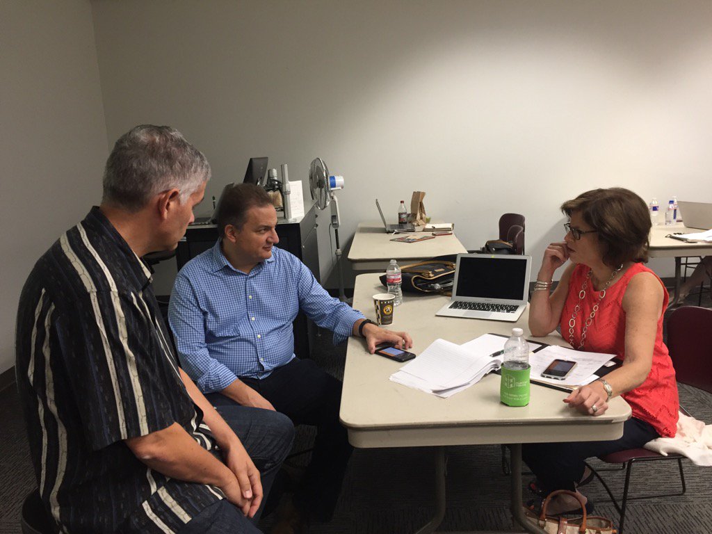 goodworksHOU's tweet photo. Steven Gonzalez and @rmoctezuma #advising Second Servings of Houston on their #impact in #Houston https://t.co/bqM6wmNPpp