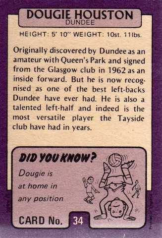 ScotsFootyCards's tweet photo. #DougHouston #Dundee #ABC 1971 https://t.co/EPfbSp7qxg