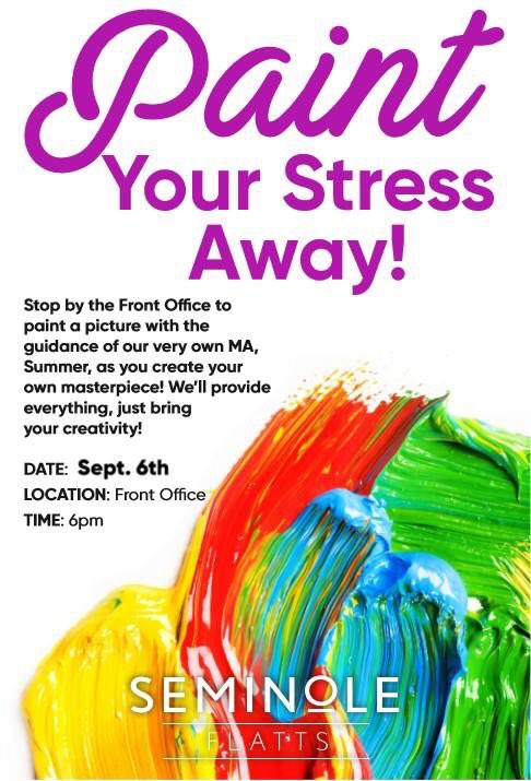 SeminoleFlatts's tweet photo. Our next painting class will be September 6th. Sign up in the front office to reserve your spot. https://t.co/gzSYvyVLB7