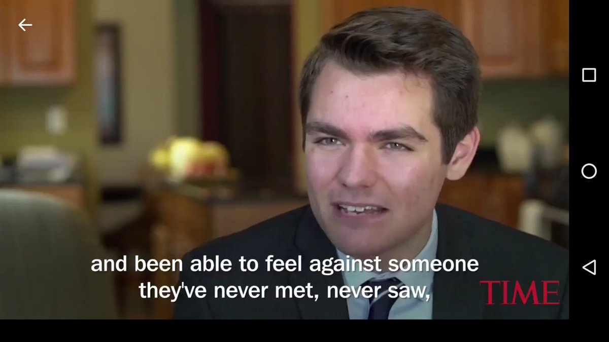 "...and been able to feel against someone they've never met, never saw..."