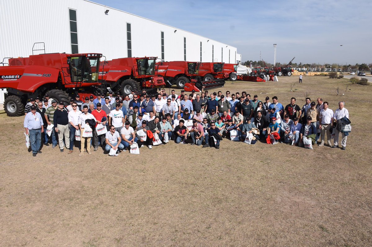 CaseIHArg's tweet photo. #CaseIHExperience VIERNES ¡Hoy recibimos 120 invitados! https://t.co/OUYIU1pqe8