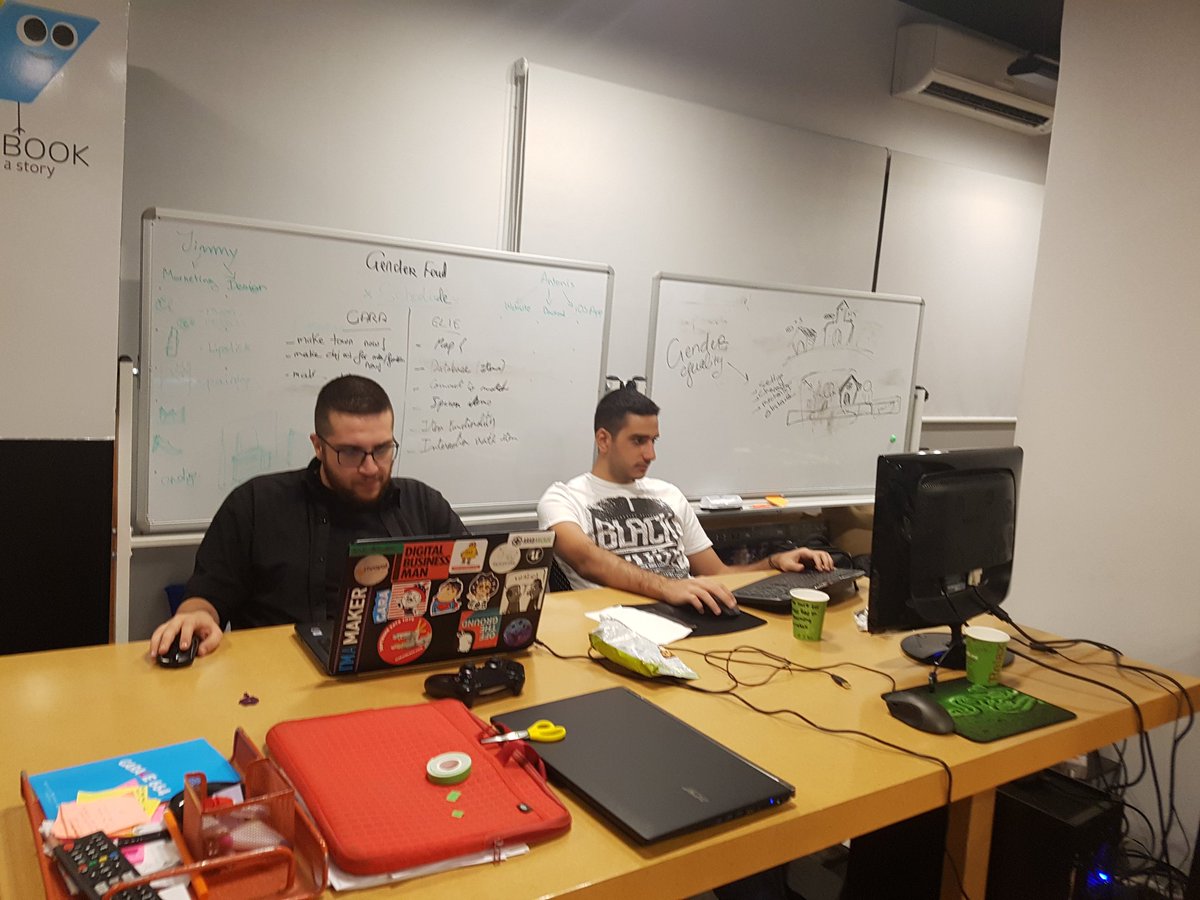 ArabArcade's tweet image. Brainstorming is over. Let's get to work!

#aagamejam