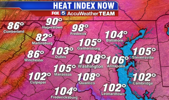 gary_mcgrady's tweet photo. 3PM Heat Index is awful. Dewpoints in the 70s. #stormfuel https://t.co/k4CMycnwbR