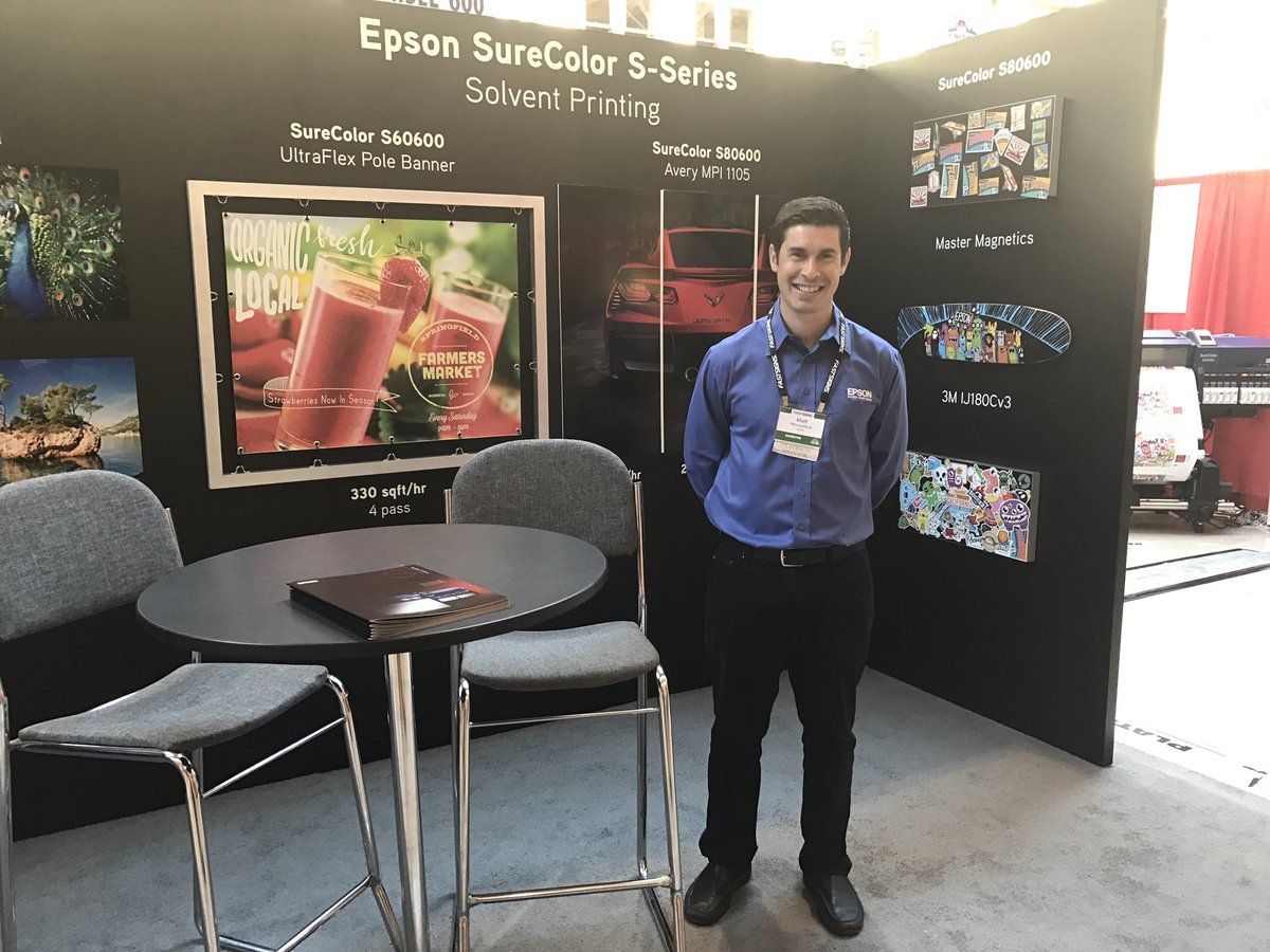 FASTSIGNS's tweet photo. Another big thank you to our Platinum Sponsor Epson (visit their booth # 501) #FASTtrack2017 https://t.co/1UW2H5efY9