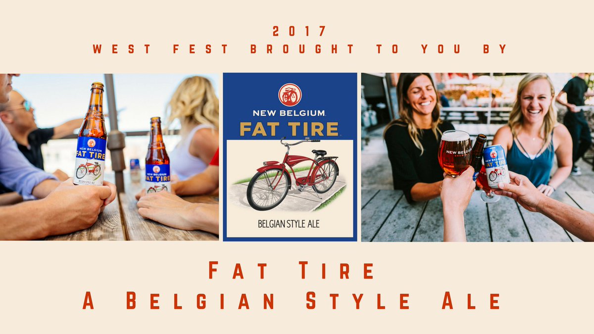 westfestok's tweet photo. Huge thanks to our #WestFestOK presenting sponsor #FatTireBrewery - join us tomorrow for brews, live music, food trucks, vendors &amp; more! https://t.co/LhM4sp0mGq