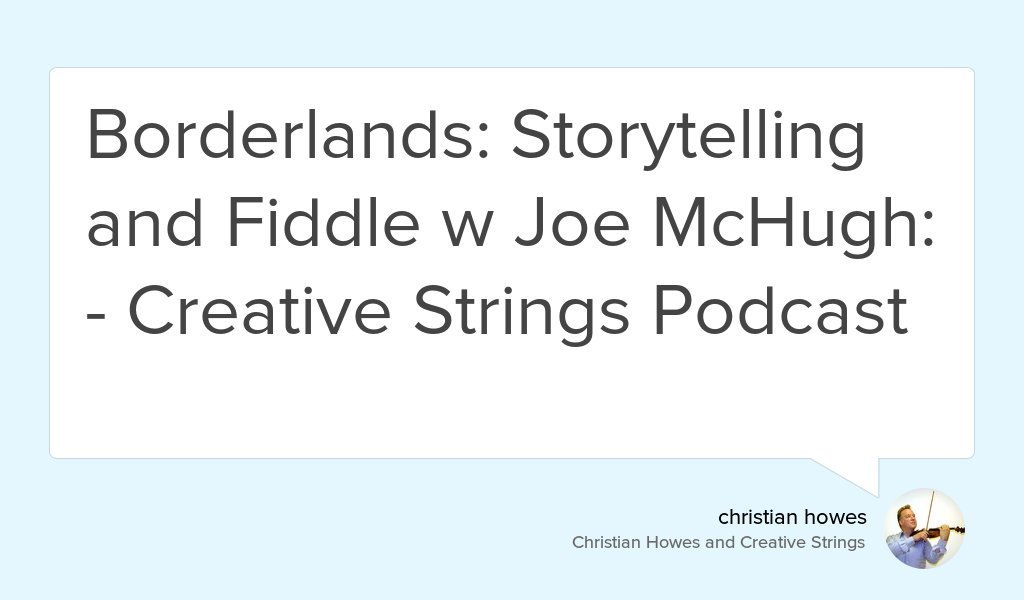 christianhowes's tweet photo. "Practicing silence as a canvas for music making (6:20)" https://t.co/Kxt5kmTVEU #Storytelling #Fiddle #CreativeStrings https://t.co/FJ2vwZ90n6