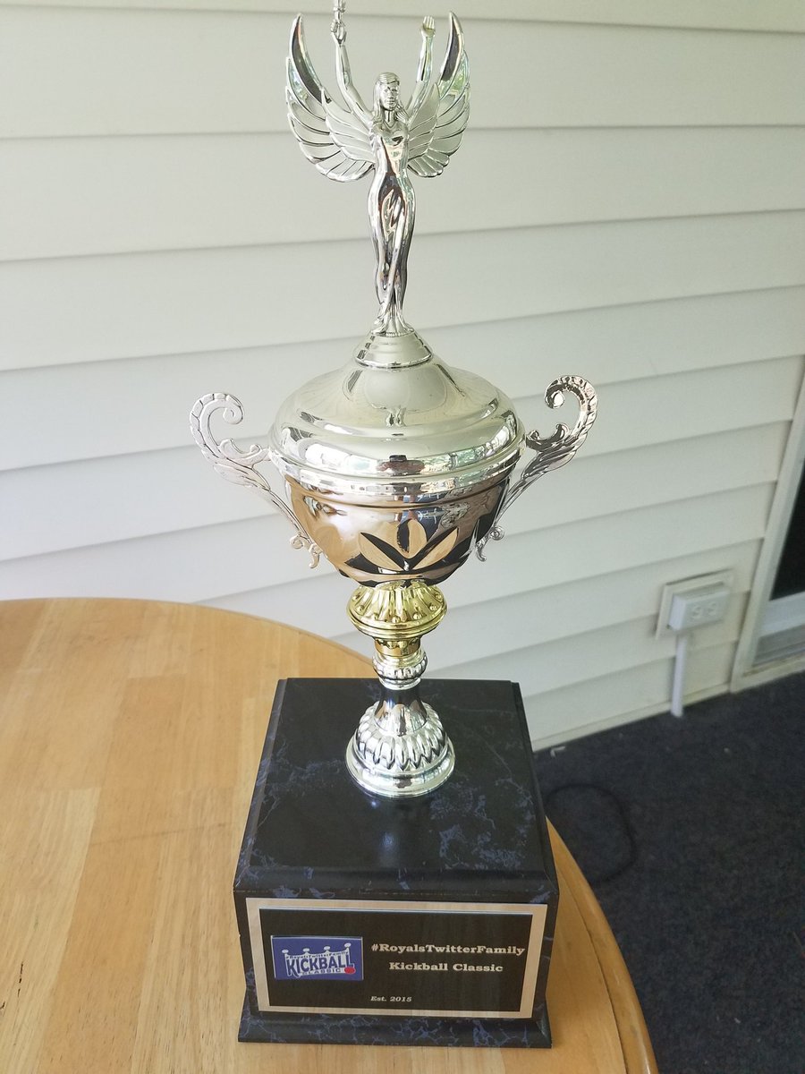 RtfClassic's tweet photo. The trophy is updated and ready for its placement at @KellysBarKC! #TwoOfThreeWereSpelledCorrect https://t.co/ObbVWWVfgx