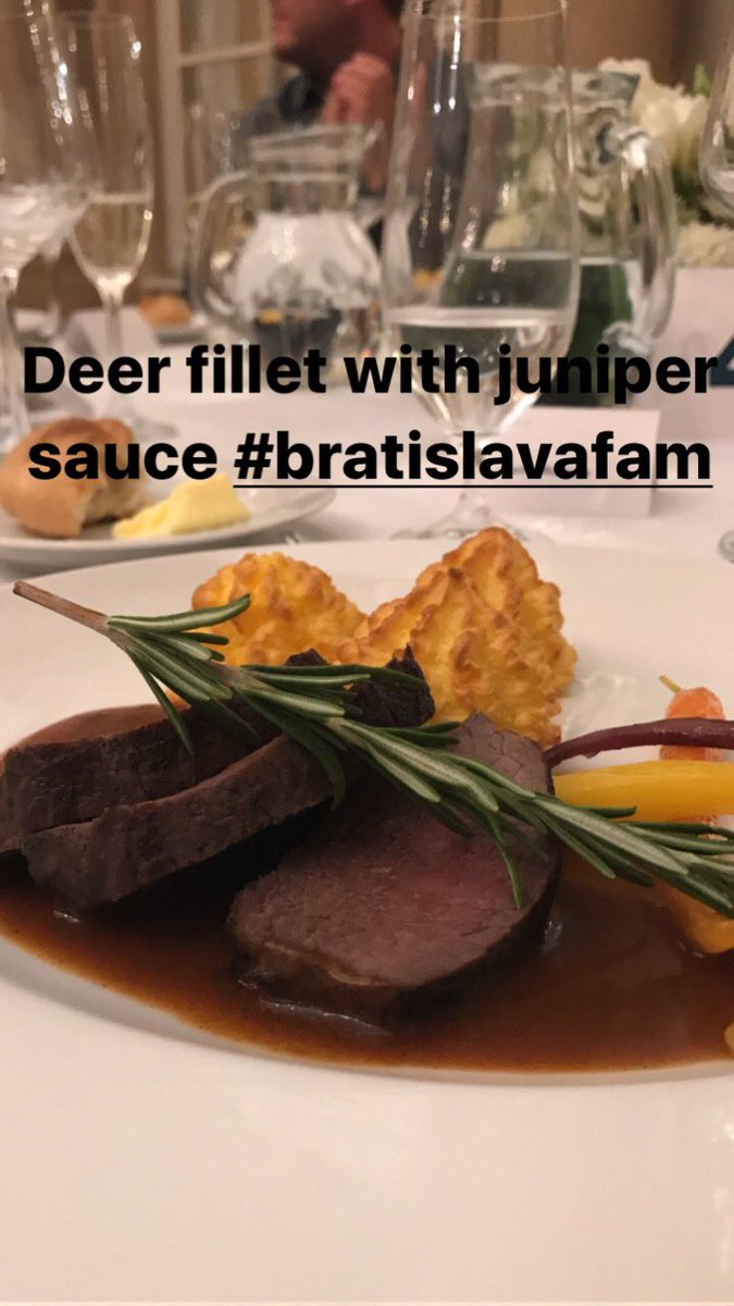 Main course 😍 #BratislavaFAM