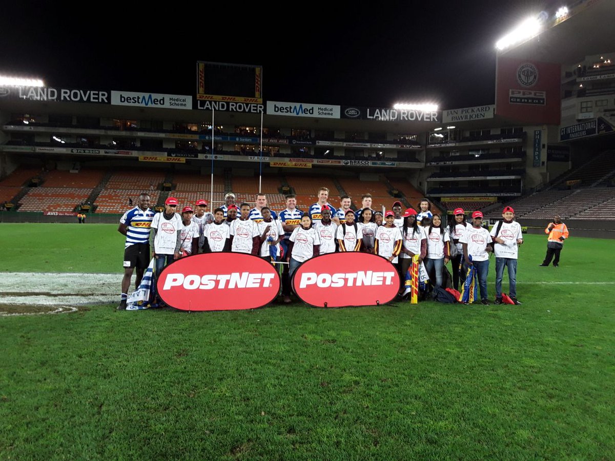 ClubNewlands's tweet photo. The @PostNetSA Kids meeting their rugby heroes on the #DHLNewlands field... #WeStandTogether #wpjoulekkerding #WPvLIO https://t.co/MGvfyQT49m