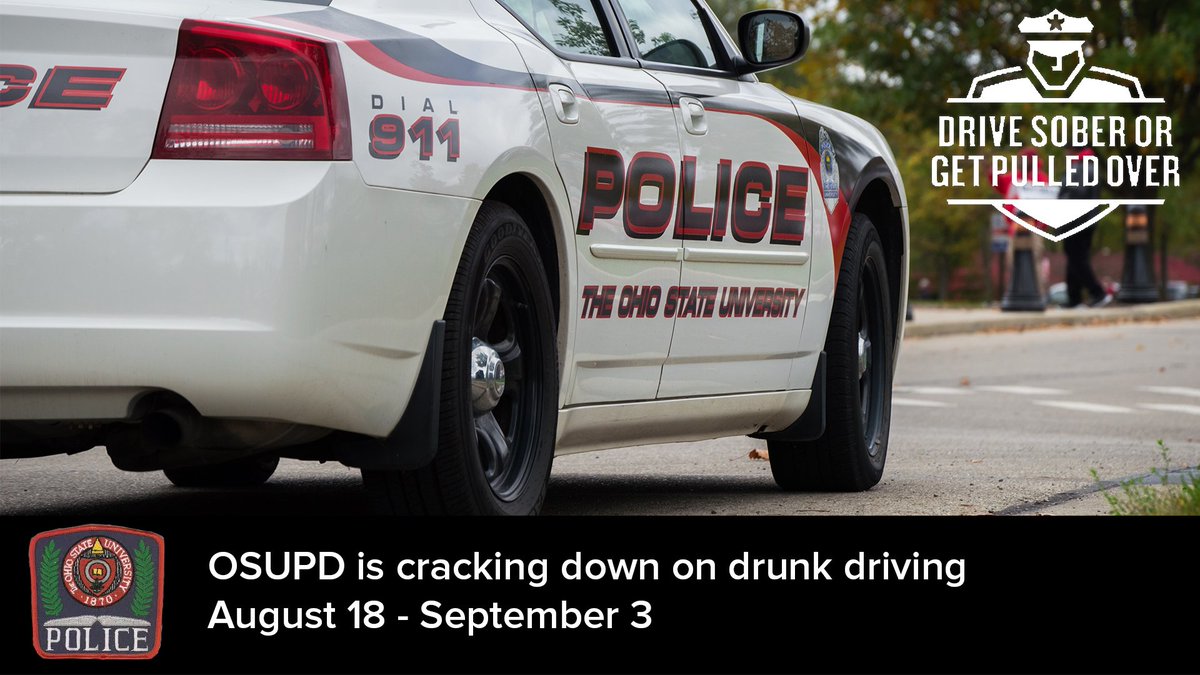 OhioStateSSS's tweet photo. .@OSUPOLICE is cracking down on drunk driving. Students, faculty, staff needing Safe Ride, call us (614) 292-3322 https://t.co/1DG0AcwuUk https://t.co/DoZJuuTu0W