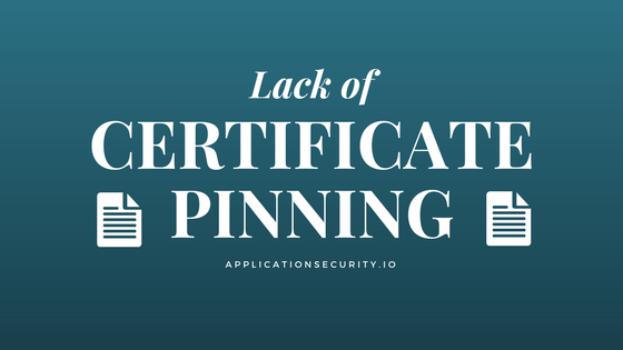 appsec_io's tweet photo. Just added cert pinning to the AppSec Finding Database. Many popular iOS and Android apps continue to be vulnerable. https://t.co/sEVCxcUcCz https://t.co/M3efZENHbg