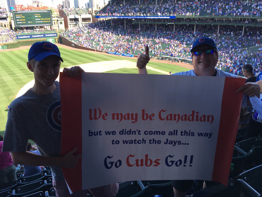 Cubs win game one!!